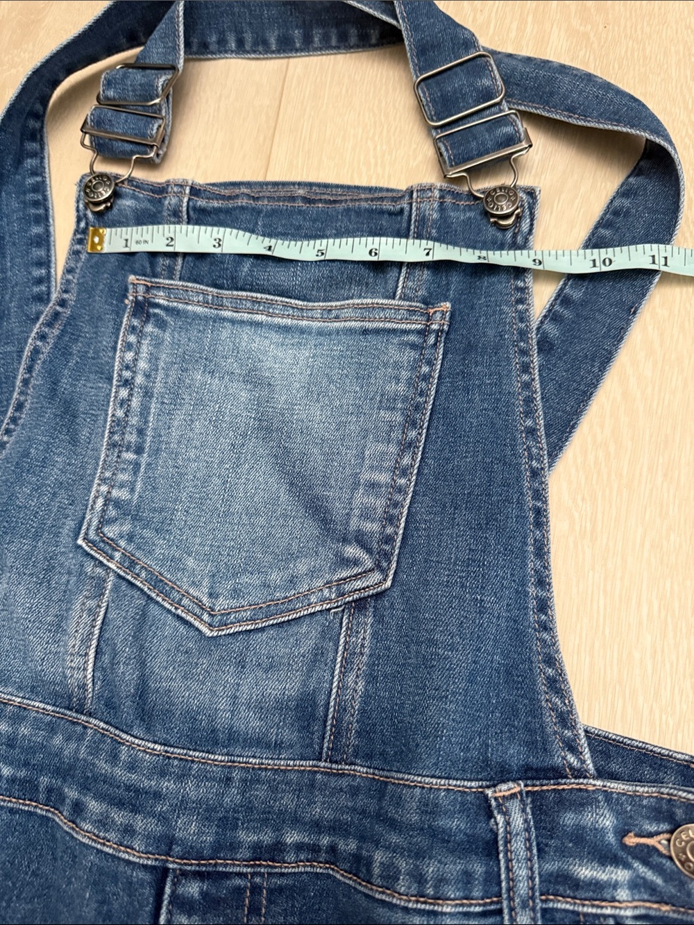Cello Dark Blue Denim Women’s Overalls - Picture 4 of 10